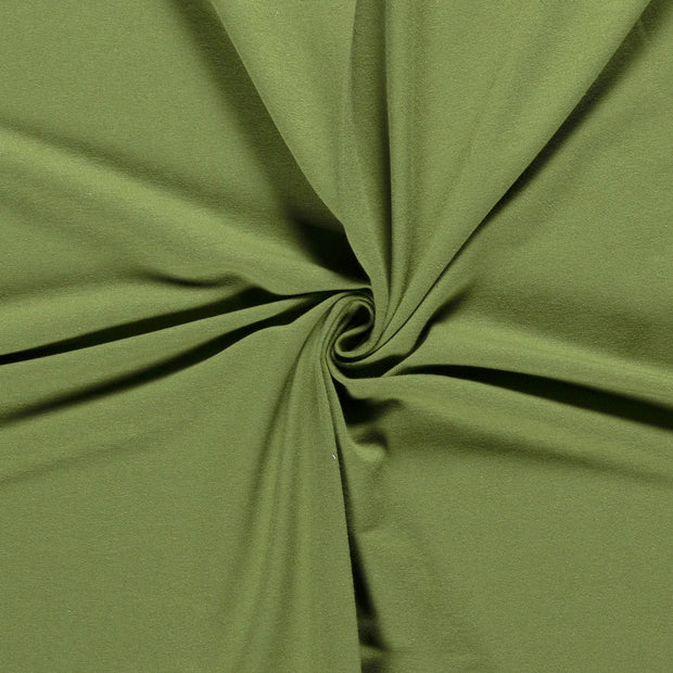 French Terry fabric Unicolour Apple Green