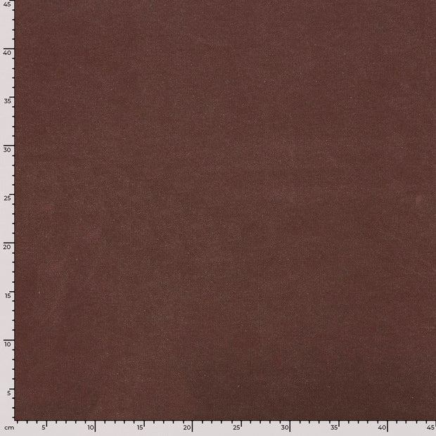 Canvas fabric Unicolour coated 