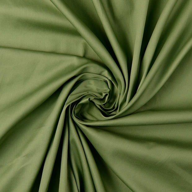 Satin tissu Vert Olive 