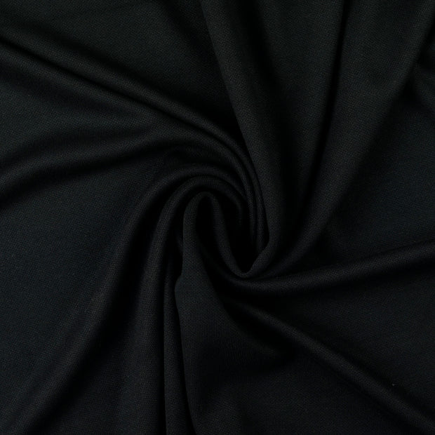 Heavy Knit fabric black 