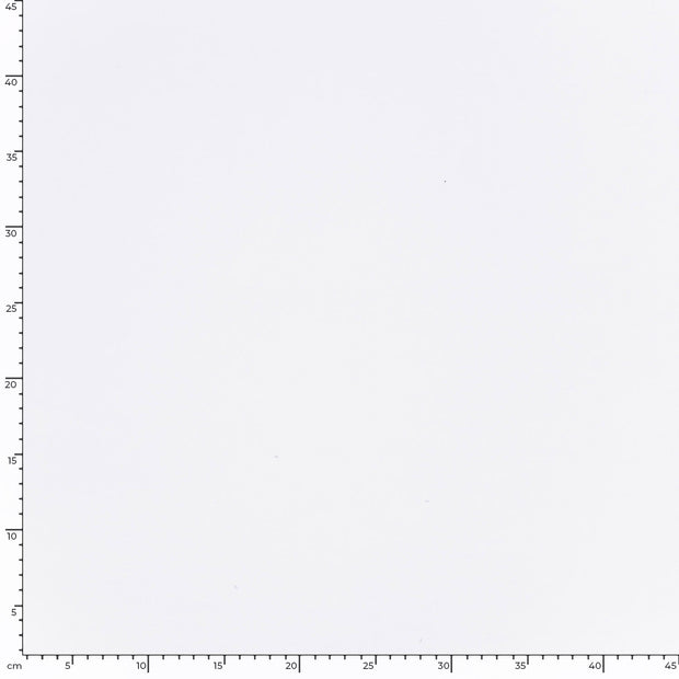 French Terry GOTS organic fabric Unicolour Optical White