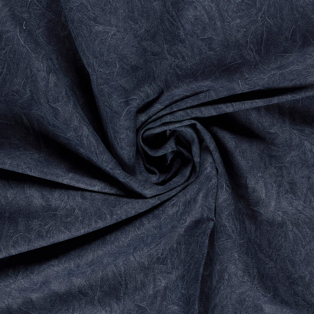 Jeans tissu enduit 