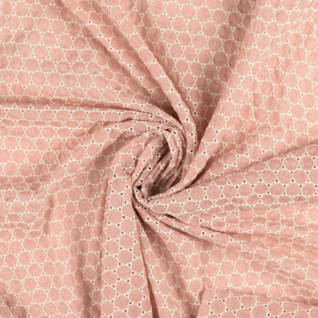 voile fabric Old Pink 