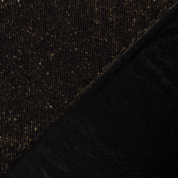 Velvet fabric Unicolour Sequins 