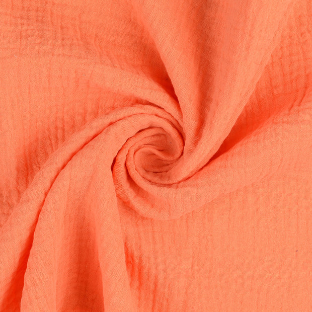 Muslin fabric Abricot 