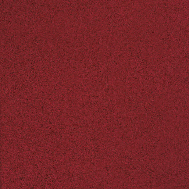 Frotté tissu rouge mat 