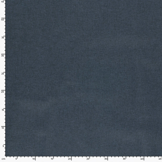Geweben Polyester fabrik Uni Stahlblau