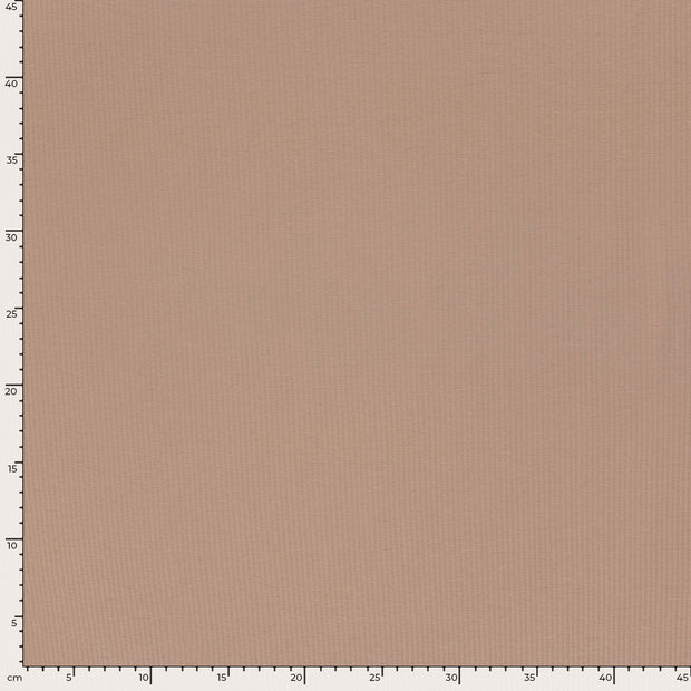 Rib Jersey fabrik Uni Nude