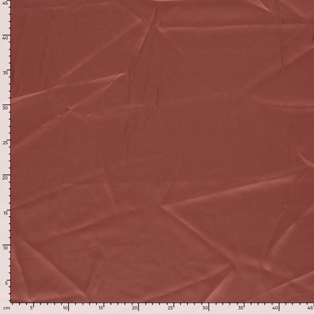 Satin fabric Unicolour Old Pink