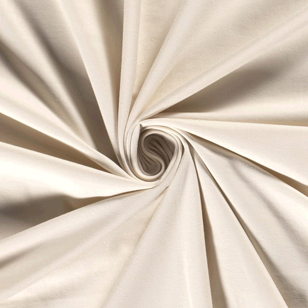 Jersey fabric Unicolour Ivory