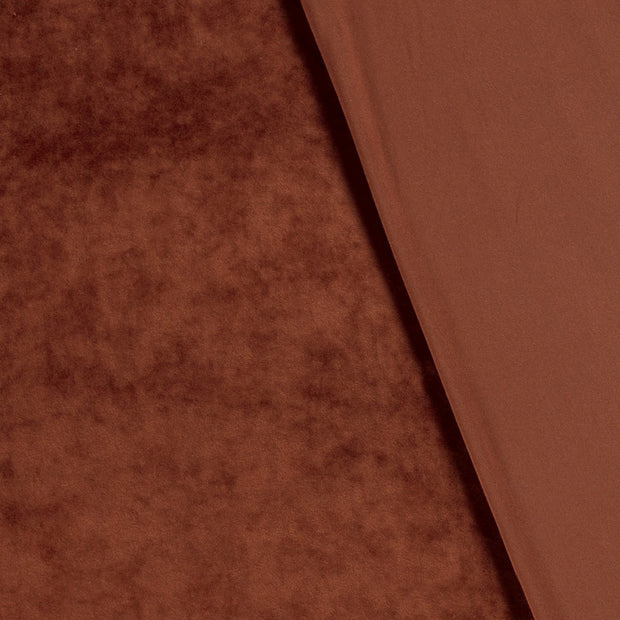 Velours tissu Unicolore 