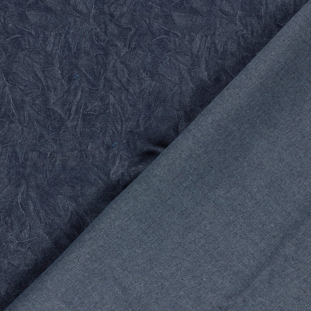 Jeans tissu Batique enduit 