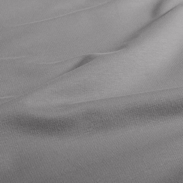 French Terry fabric Unicolour Grey