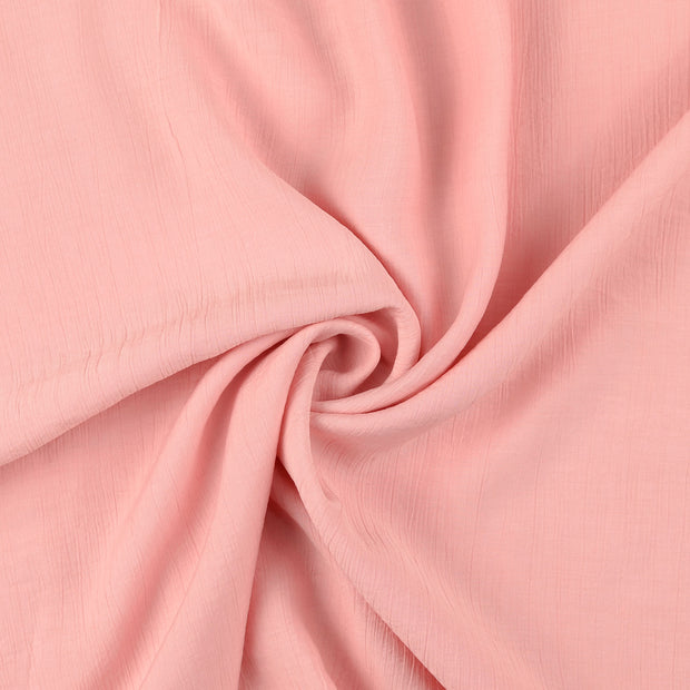 Popeline de Viscose tissu Rose clair 