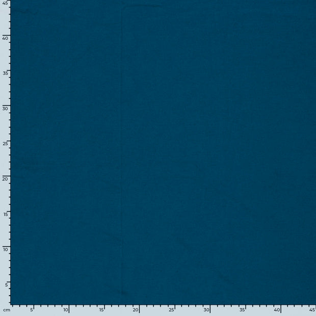 Bamboo Jersey fabric Unicolour Petrol