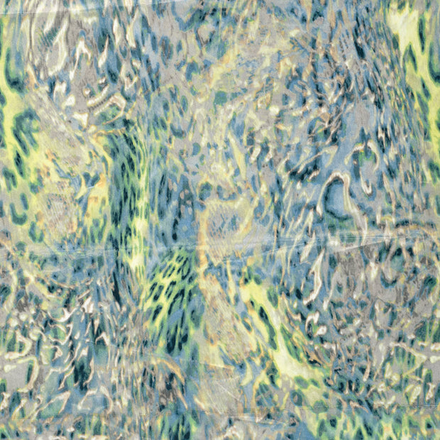 Satin Velvet fabric Indigo 