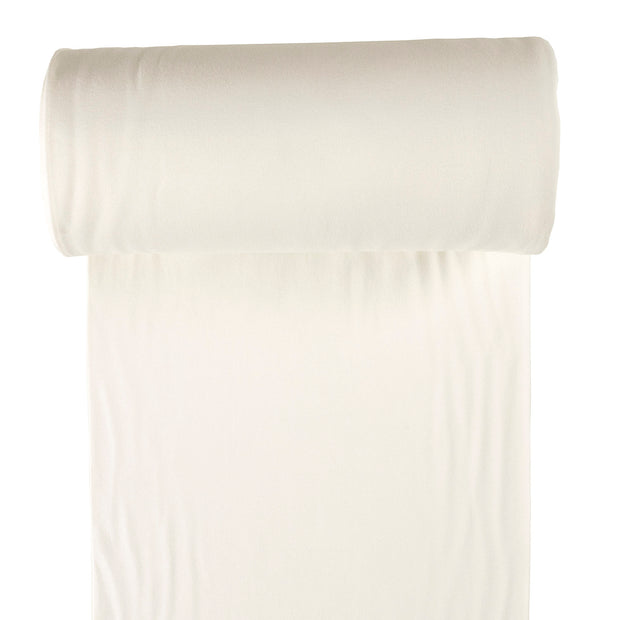 Cuff Material GOTS organic fabric Off White matte 