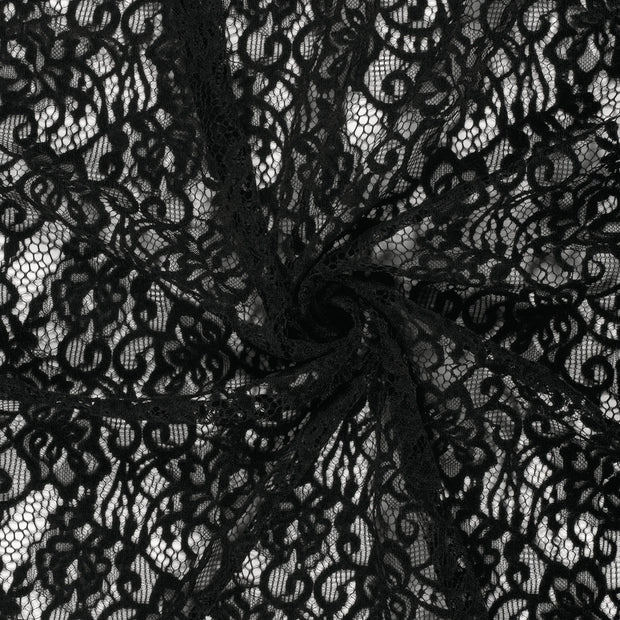 Chenille fabric Black 