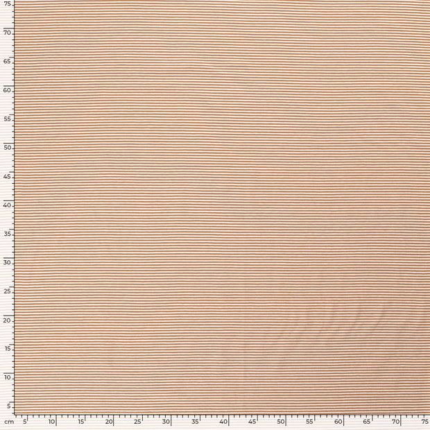 Baumwolle Jersey Yarn Dyed fabrik Streifen Coral