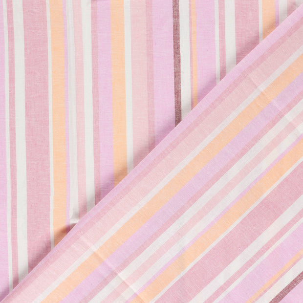 Linen fabric Stripes yarn dyed 
