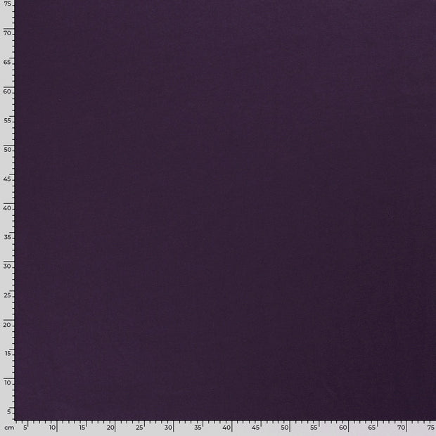 Sweat fabrik Uni Aubergine