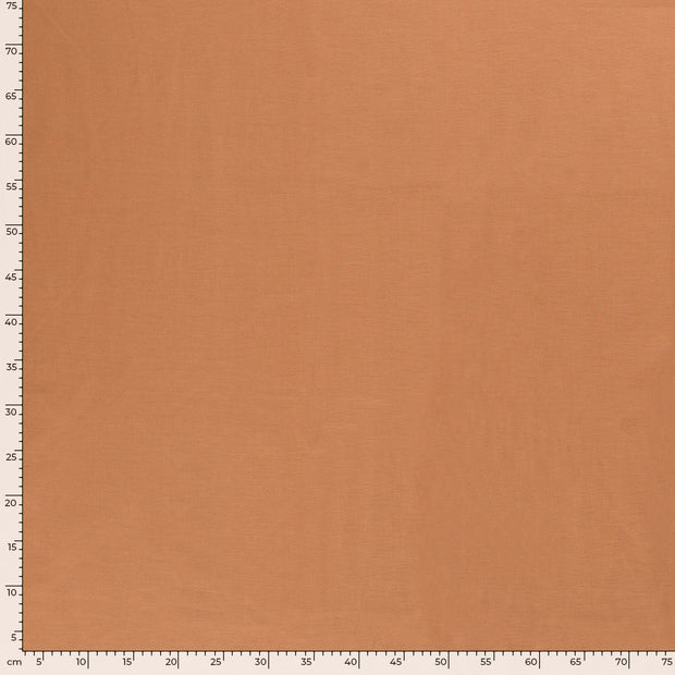 Cretonne fabric Unicolour Camel
