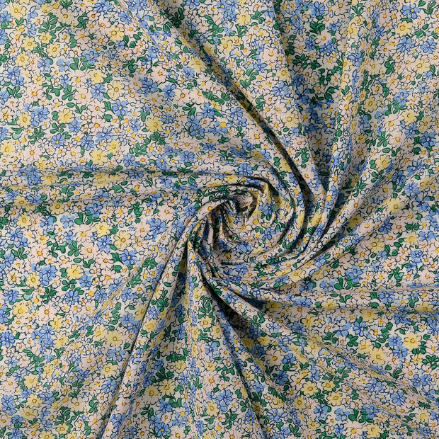 Voile tissu Bleu clair 