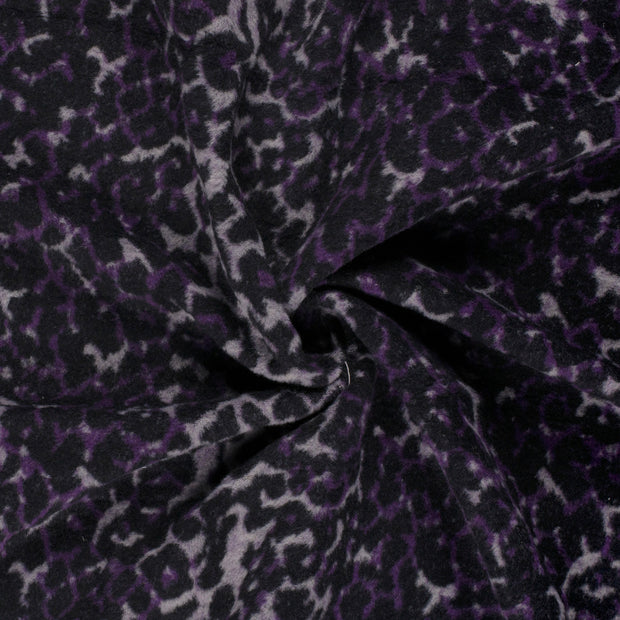 Jacquard tissu Aubergine 