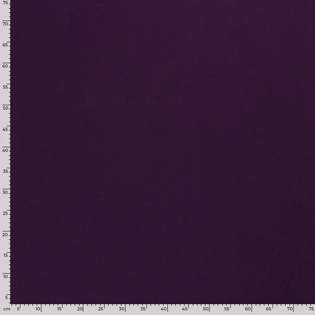 Jersey fabric Unicolour Carbon