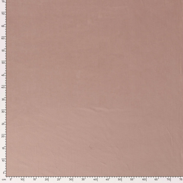 Velvet fabric Unicolour Old Pink
