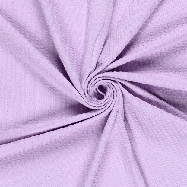 Rib Jacquard fabric Lila 