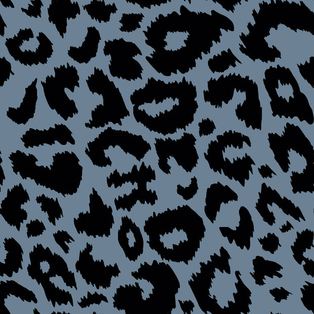 Aqua Protect (waterproof) fabric Leopards Dark Mint