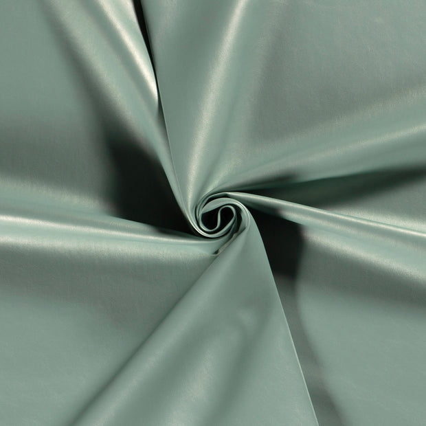 Imitation cuir tissu Menthe 