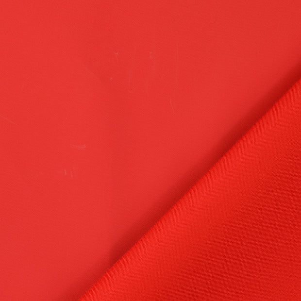 Woven Polyester fabric red coated 
