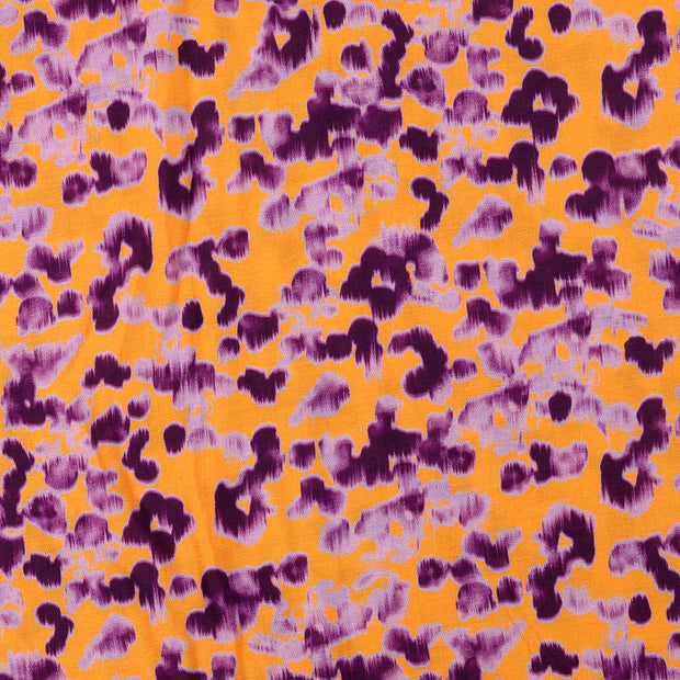  fabric Animals orange