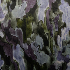 Velours digital printed Batik Multicolor