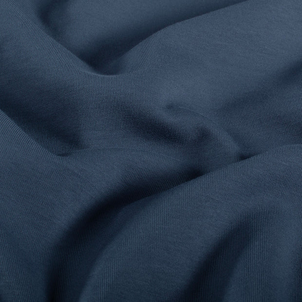 Milano tissu Unicolore Bleu acier