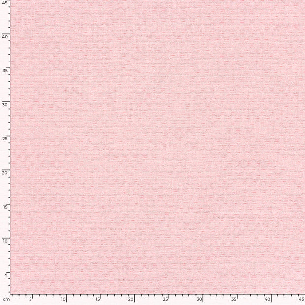 Jacquard fabric Unicolour Light Pink