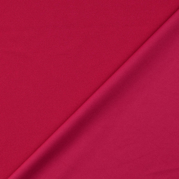 Sergé Extensible tissu Rose 