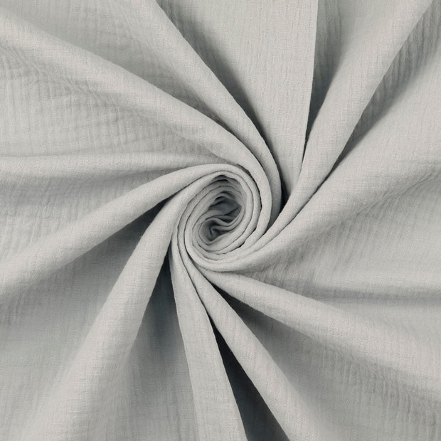 Muslin fabric grey 