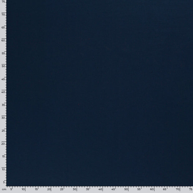 French Terry fabric Unicolour Dark Indigo