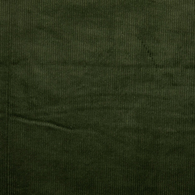 Rib Jersey tissu Unicolore Vert Olive