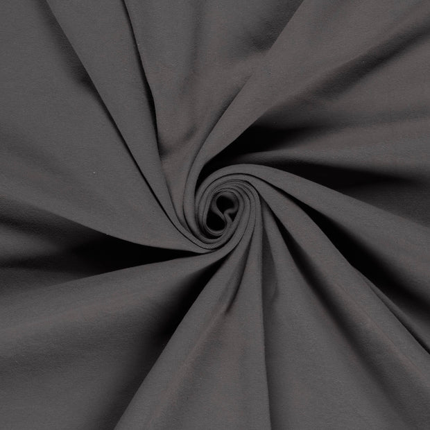 Jersey fabric Taupe Grey 