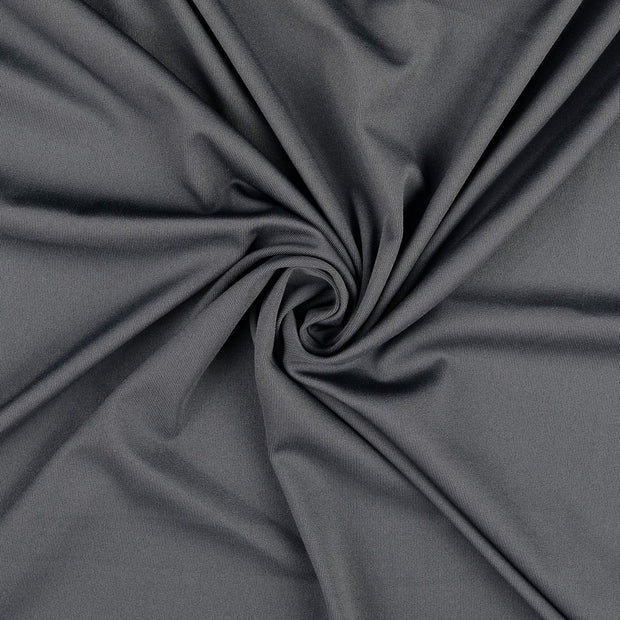 Jersey de Polyester tissu gris 