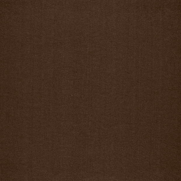 Felt fabric Brown matte 