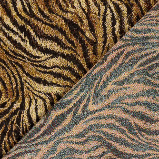 Gobelin tissu tigres jacquard 