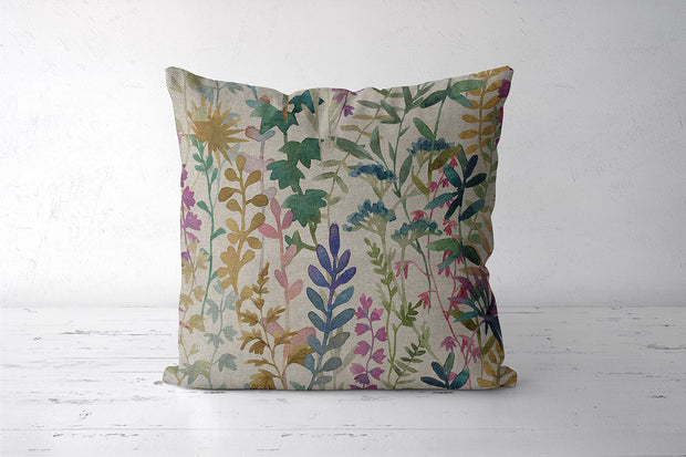 Linen Look fabric Magenta matte 