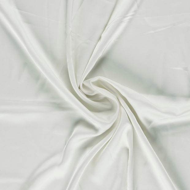 Satin fabric Off White 