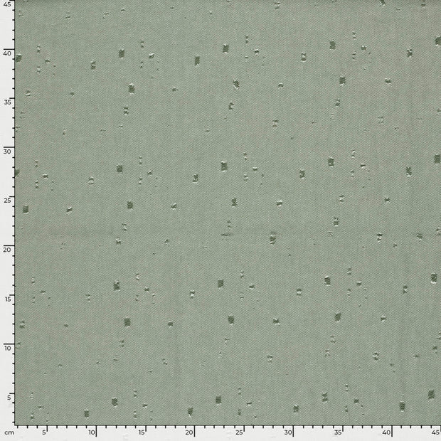 Jeans tissu Unicolore Vert Olive