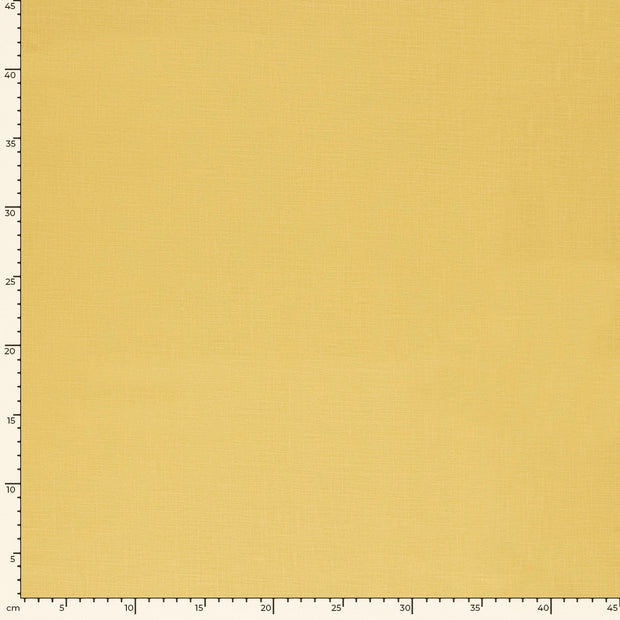 Woven Polyester fabric Unicolour Light Yellow